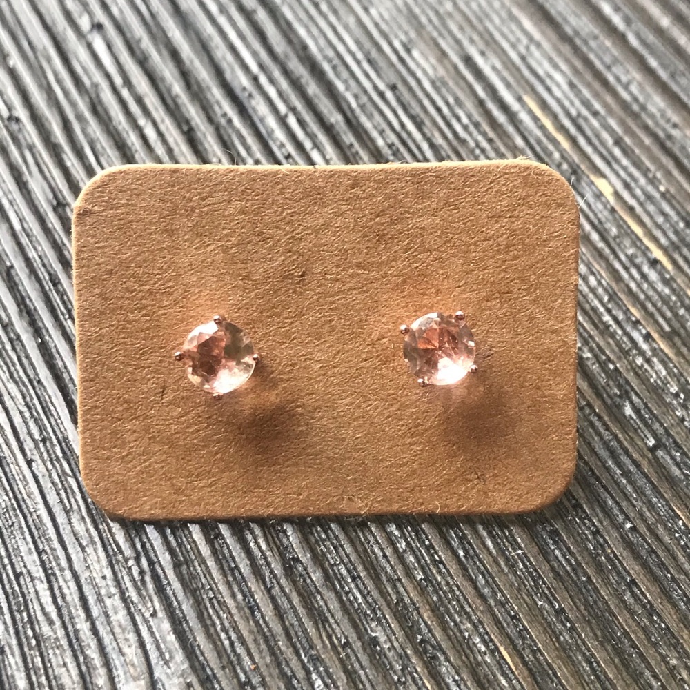 Rose Gold Earrings